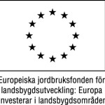 EU-flagga+Europeiska+jordbruksfonden+svartvit